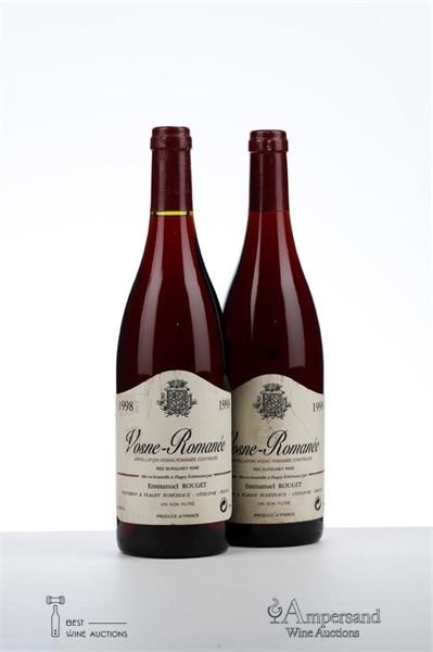 VOSNE ROMANEE 1998 - Emmanuel Rouget - 2 Bottles