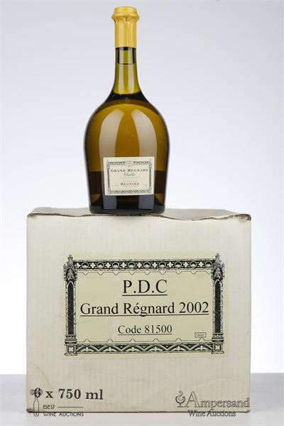 CHABLIS GRAND REGNARD 2002 - Domaine Regnard - 6 Bottles - Oc 6
