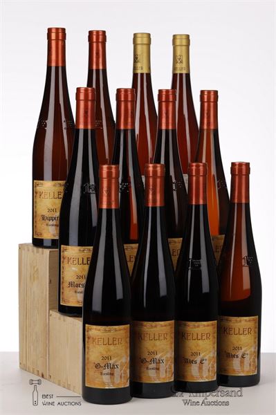 ASSORTIMENT KELLER VON DEN GROSSEN LAGEN 2011 - Peter Klaus Keller - 12 Bottles - Owc 12