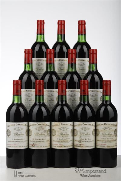 CHEVAL BLANC 1974 - Mc - 12 Bottles - Owc 12