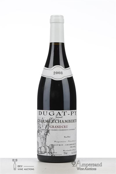 CHARMES CHAMBERTIN 2008 - Dugat Py - 1 Bottle