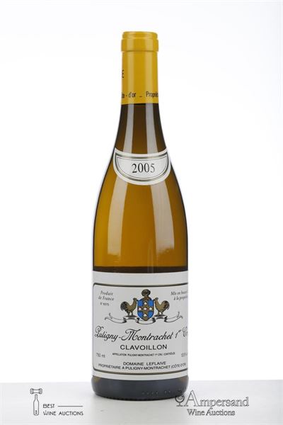 PULIGNY MONTRACHET CLAVOILLON 2005 - Domaine Leflaive - 1 Bottle