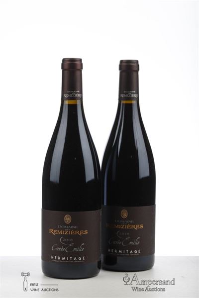 HERMITAGE ROUGE CUVEE EMILIE 2018 - Domaine des Remizieres - 2 Bottles