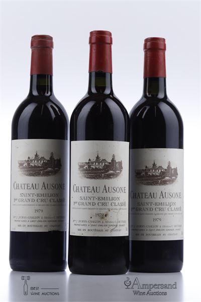 AUSONE 1979 - 3 Bottles