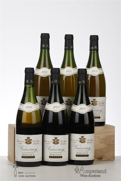 VOUVRAY MOELLEUX RESERVE DOMAINE DU CLOS NAUDIN 2009 - Foreau - 6 Bottles