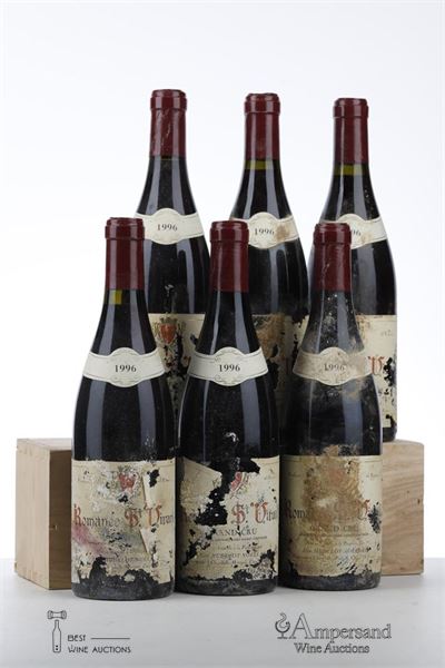 ROMANEE ST VIVANT 1996 - Alain Hudelot Noellat - 6 Bottles