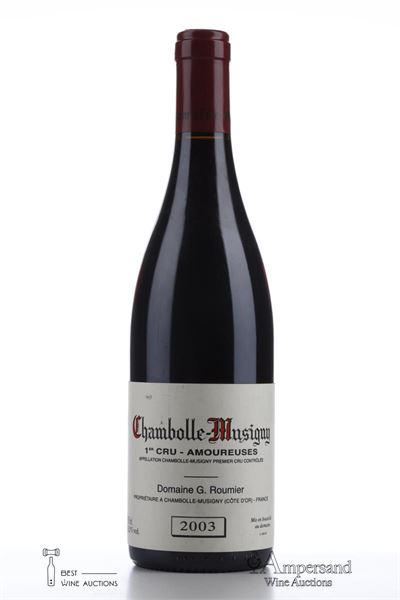 CHAMBOLLE MUSIGNY LES AMOUREUSES Georges Roumier 2003 - 1 Bottle