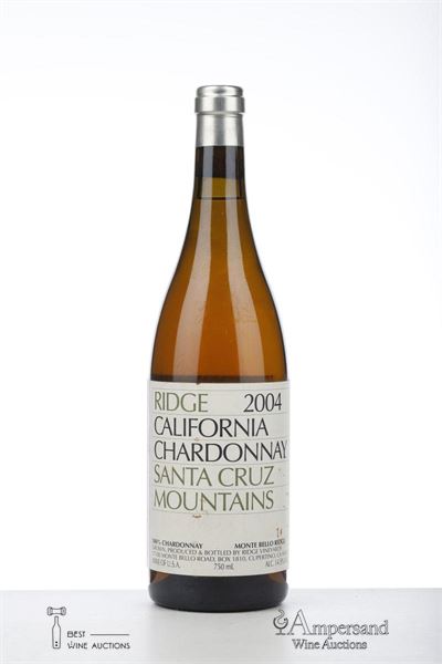 RIDGE SANTA CRUZ MOUNTAINS CHARDONNAY 2004 - Ridge - 1 Bottle