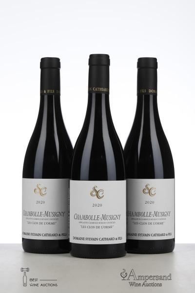 CHAMBOLLE MUSIGNY LES CLOS DE L'ORME 2020 - Sylvain Cathiard - 3 Bottles