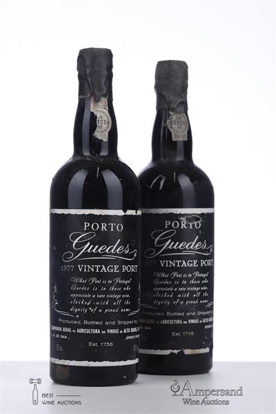 GUEDES VINTAGE PORT 1977 - Guedes - 2 Bottles