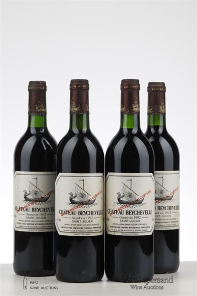 BEYCHEVELLE 1992 - Mc - 4 Bottles