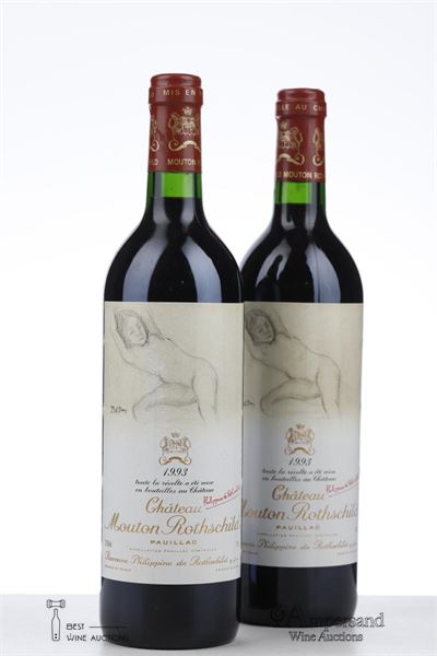MOUTON ROTHSCHILD 1993 - Mc - 2 Bottles