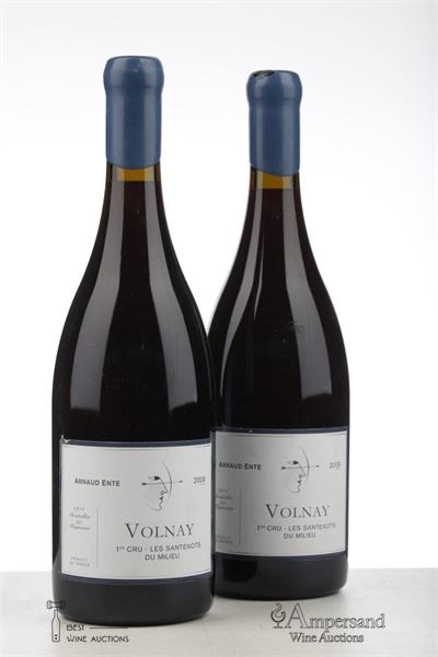VOLNAY LES SANTENOTS DU MILIEU 2009 - Arnaud Ente - 2 Bottles