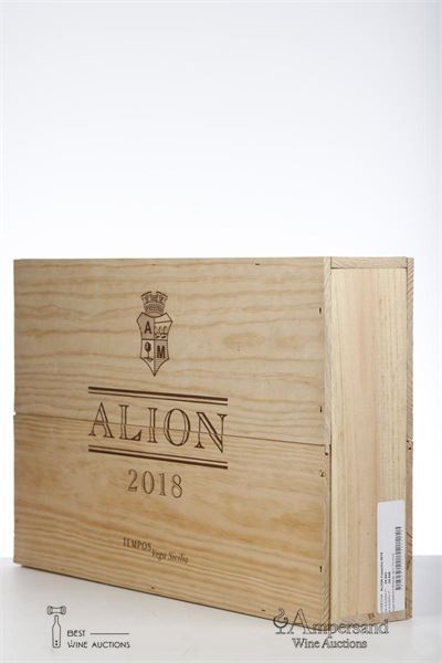 ALION 2018 - Vega Sicilia - 6 Bottles - Owc 6