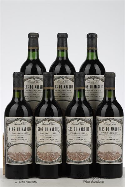 CLOS DU MARQUIS 1964 - Michel Fauvarque - 7 Bottles