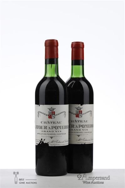 LATOUR A POMEROL 1967 - Mc - 2 Bottles