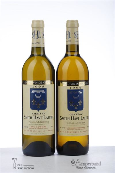 MIXED SMITH HAUT LAFITTE BLANC 1994+1996 - Mc - 2 Bottles