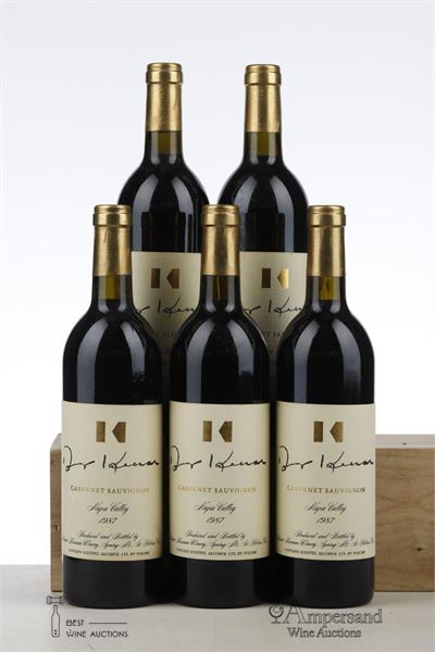 ROBERT KEENAN CABERNET SAUVIGNON 1987 - Robert Keenan Winery - 5 Bottles