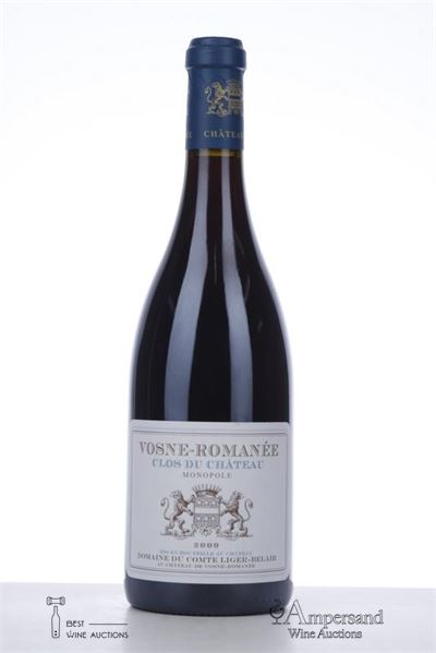 VOSNE ROMANEE CLOS DU CHATEAU 2009 - Comte Liger Belair - 1 Bottle