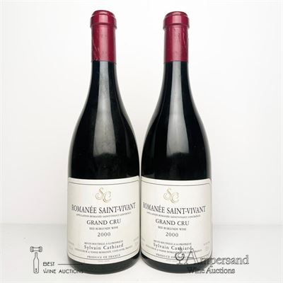 ROMANEE ST VIVANT 2000 - Sylvain Cathiard - 2 Bottles