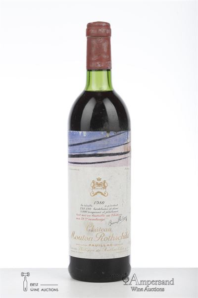 MOUTON ROTHSCHILD 1980 - Mc - 1 Bottle