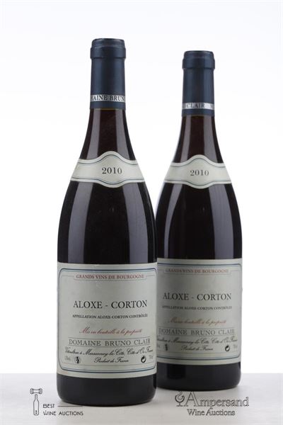 ALOXE CORTON 2010 - Bruno Clair - 2 Bottles