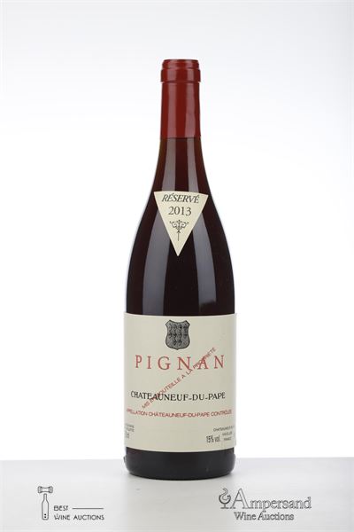 CHATEAUNEUF DU PAPE PIGNAN 2013 - Reynaud - 1 Bottle