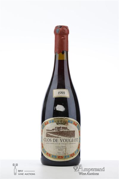 CLOS VOUGEOT 1988 - MB - Engel - 1 Bottle