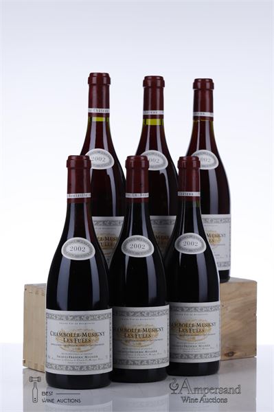 CHAMBOLLE MUSIGNY LES FUEES 2002 - Jacques Frederic Mugnier - 6 Bottles - Oc 12
