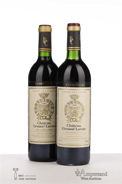 GRUAUD LAROSE 1989 - Mc - 2 Bottles