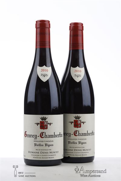 GEVREY CHAMBERTIN VIEILLES VIGNES 2010 - Denis Mortet - 2 Bottles