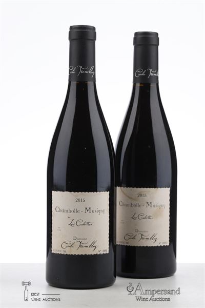 CHAMBOLLE MUSIGNY LES CABOTTES 2015 - Cecile Tremblay - 2 Bottles