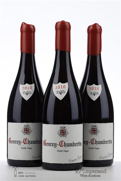 GEVREY CHAMBERTIN VIEILLE VIGNE 2010 - Fourrier - 3 Bottles