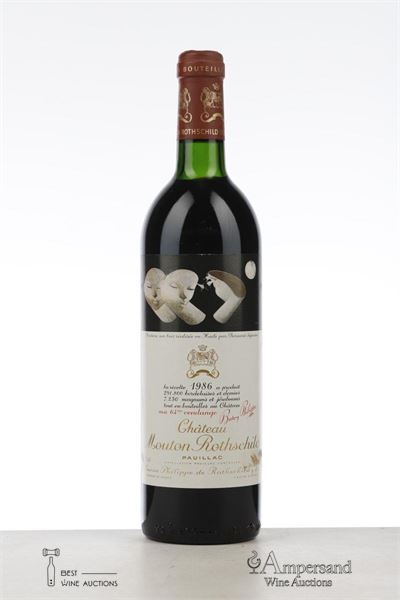 MOUTON ROTHSCHILD 1986 - Mc - 1 Bottle