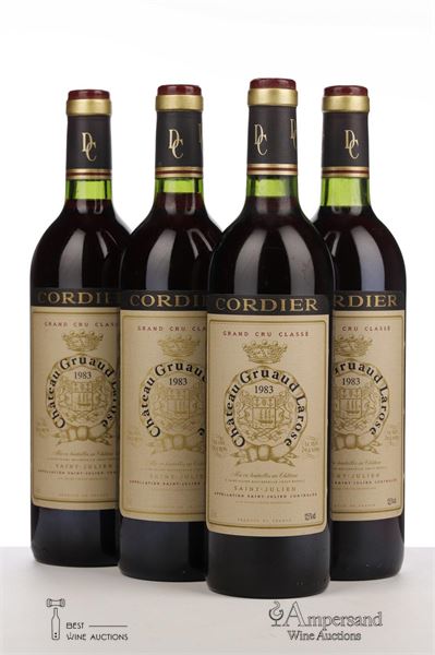 GRUAUD LAROSE 1983 - Mc - 4 Bottles