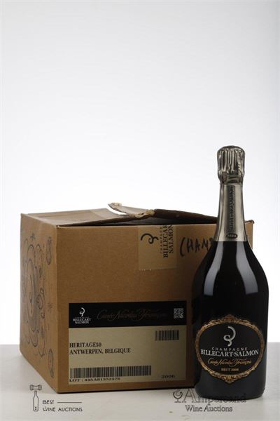 BILLECART SALMON BRUT CUVEE NICOLAS FRANCOIS 2006 - Billecart Salmon - 5 Bottles - Oc 6