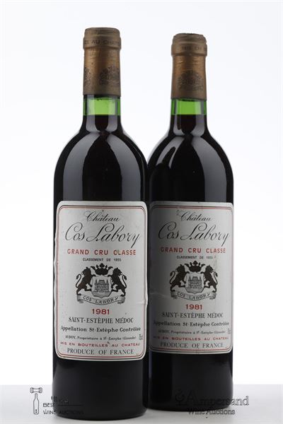 COS LABORY 1981 - Mc - 2 Bottles