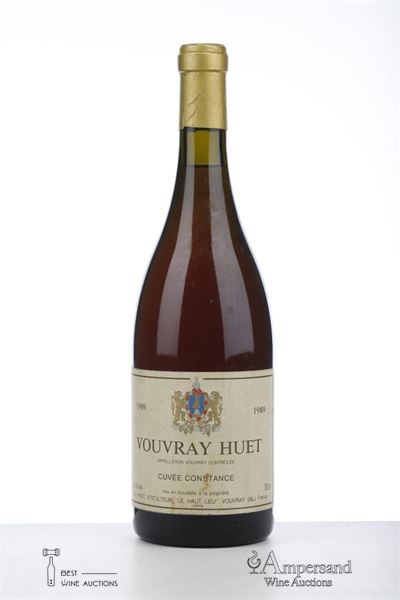 VOUVRAY CUVEE CONSTANCE 1989 - Huet - 1 Bottle