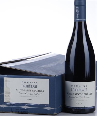NUITS ST GEORGES LES PRULIERS 2012 - Lecheneaut - 6 Bottles - Oc 6