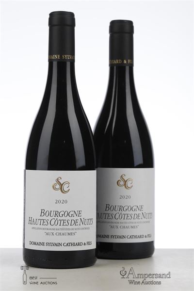 BOURGOGNE HAUTES COTES DE NUITS AUX CHAUMES 2020 - Sylvain Cathiard - 2 Bottles