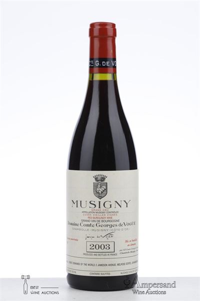 MUSIGNY VIEILLES VIGNES 2003 - Comte de Vogue - 1 Bottle