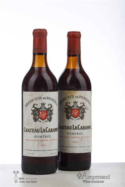 LA CABANNE 1975 - Caves Desilly - 2 Bottles