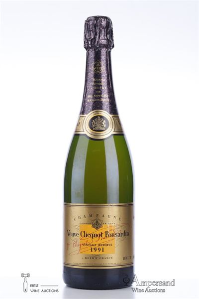 VEUVE CLICQUOT VINTAGE RESERVE BRUT 1991 - Veuve Clicquot - 1 Bottle
