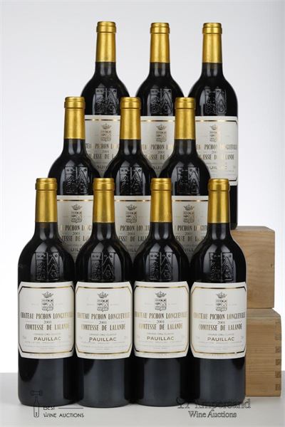 PICHON COMTESSE 2001 - Mc - 10 Bottles