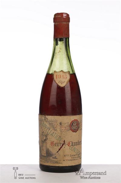 GEVREY CHAMBERTIN 1945 - Leroy Negociant - 1 Bottle