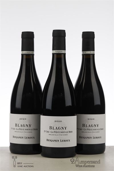BLAGNY LA PIECE SOUS LE BOIS 2020 - Benjamin Leroux - 3 Bottles