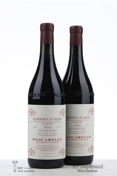 BARBERA D'ALBA SUPERIORE SCUDETTO 2016 - Giuseppe Mascarello - 2 Bottles