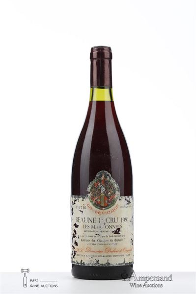 BEAUNE LES MARCONNETS 1991 - Dubois d'Orgeval - 1 Bottle