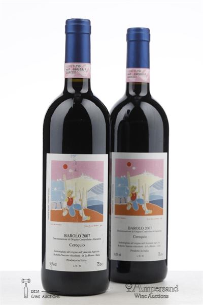 BAROLO CEREQUIO 2007 - Roberto Voerizio - 2 Bottles
