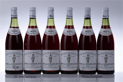 BEAUNE GREVES VIGNE DE L'ENFANT JESUS 1979 - Bouchard - 11 Bottles - Owc 12